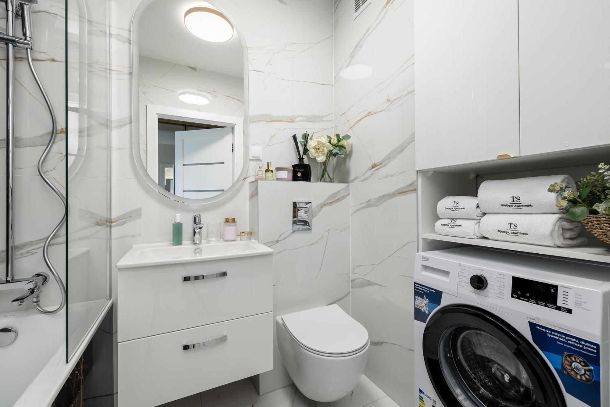 Ts Gold New Town Apartment & Free Private Parking シュチェチン エクステリア 写真